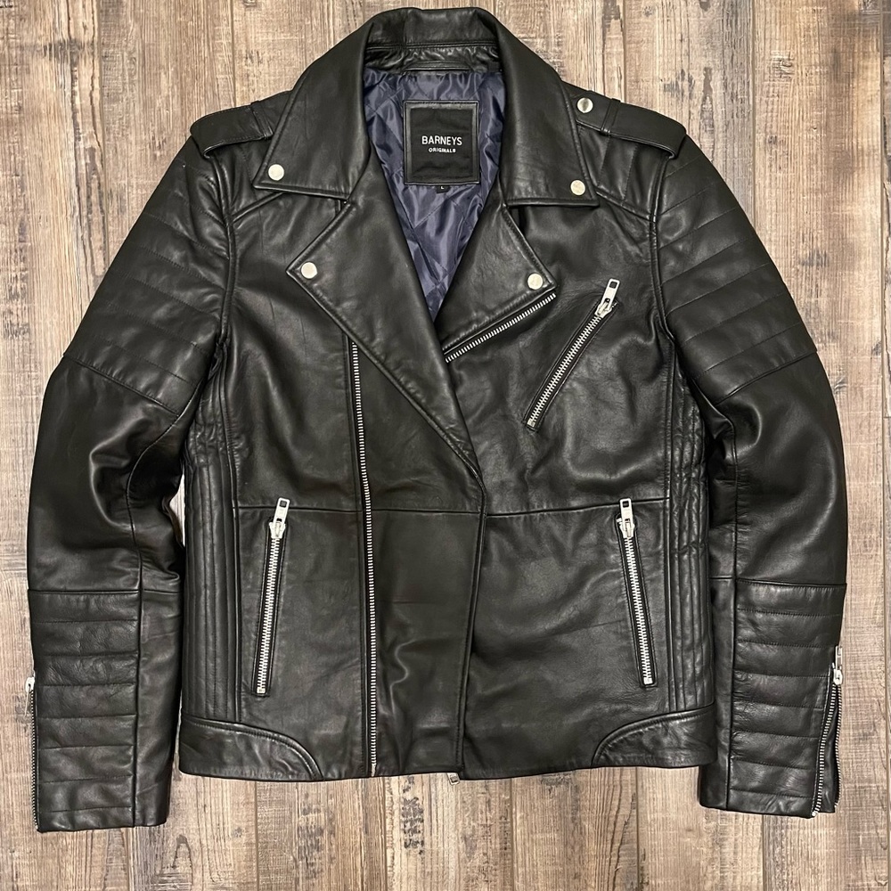 Men’s Barney’s Leather Jacket